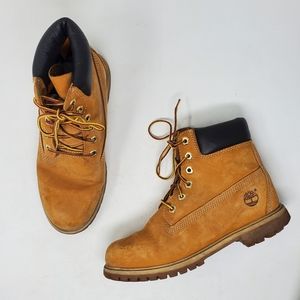 TIMBERLAND Waterville Nubuck Waterproof Ankle Boots Size 8.5